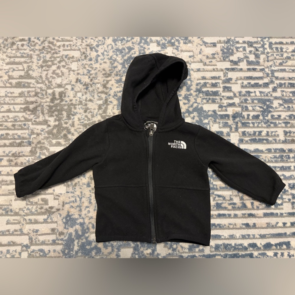 The North Face Baby Black Zip-Up Light Jacket 6-12M
